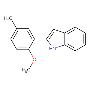 2-(1H-Indol-2-yl)-4-methylphenyl methyl ether