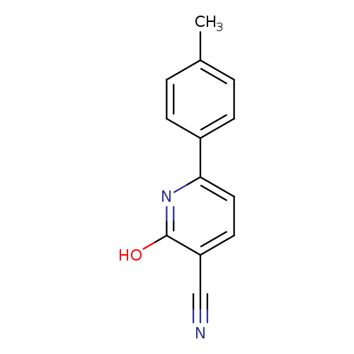 2-hydroxy-6-(4-methylphenyl)pyridine-3-carbonitrile