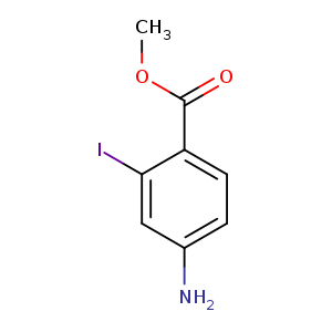 Benzoic acid, 4-amino-2-iodo-, methyl ester