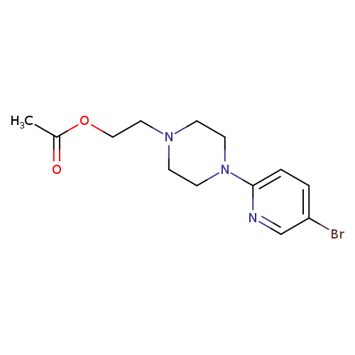 2-[4-(5-Bromopyridin-2-yl)piperazin-1-yl]ethyl acetate
