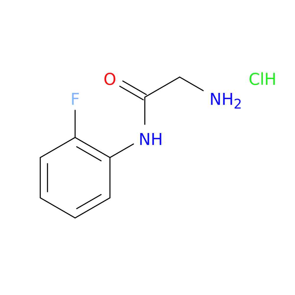 2-amino-N-(2-fluorophenyl)acetamide hydrochloride