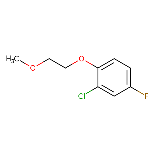 2-Chloro-4-fluoro-1-(2-methoxyethoxy)benzene
