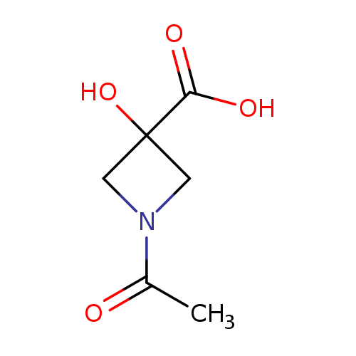 3-Azetidinecarboxylic acid, 1-acetyl-3-hydroxy- (9CI)