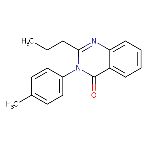 4(3H)-Quinazolinone, 3-(4-methylphenyl)-2-propyl-