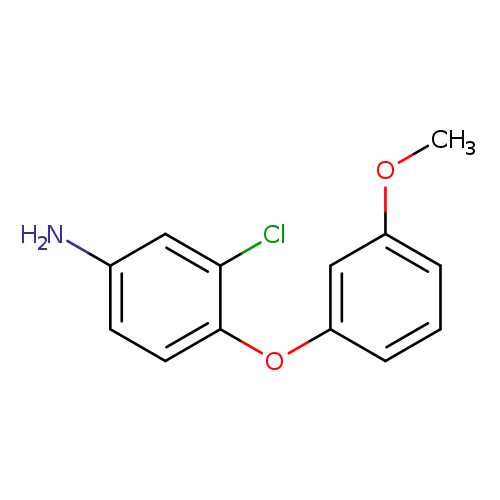 Benzenamine, 3-chloro-4-(3-methoxyphenoxy)-
