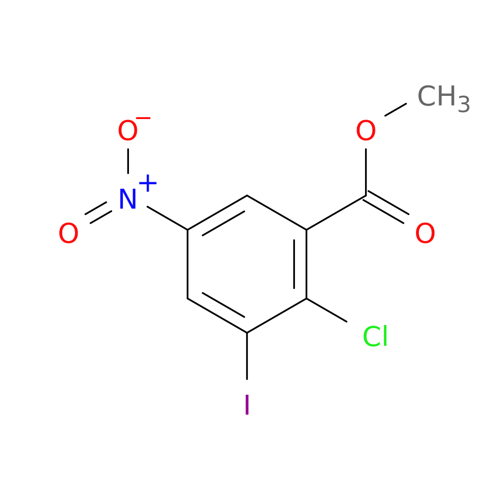 methyl 2-chloro-3-iodo-5-nitrobenzoate