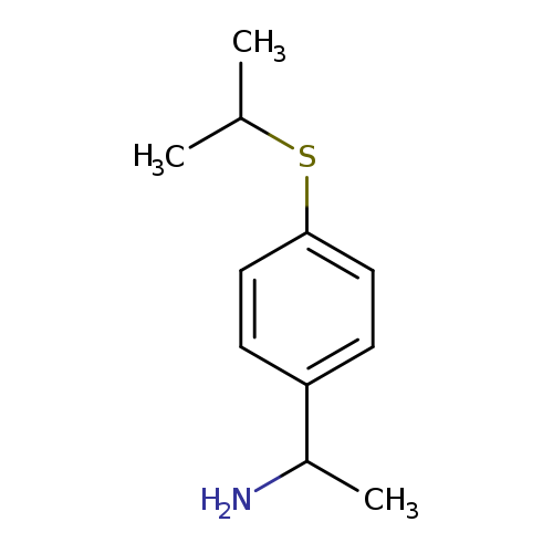 1-[4-(Propan-2-ylsulfanyl)phenyl]ethan-1-amine