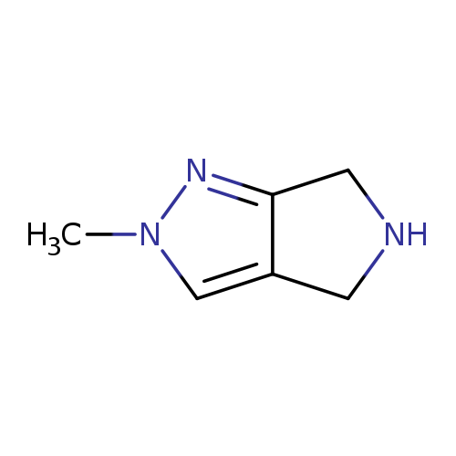 2-Methyl-2,4,5,6-tetrahydropyrrolo[3,4-c]pyrazole