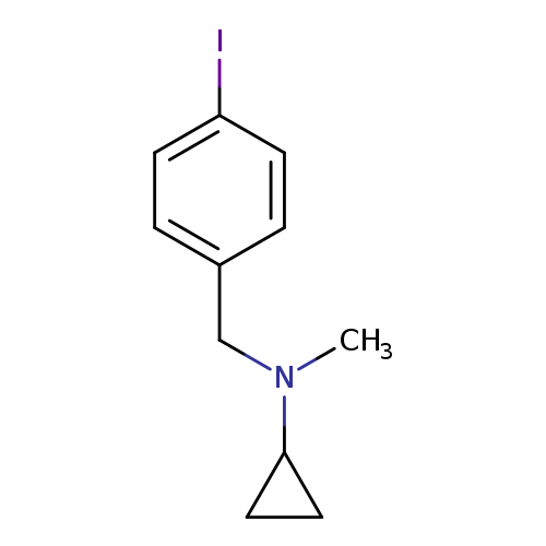 N-[(4-Iodophenyl)methyl]-N-methylcyclopropanamine