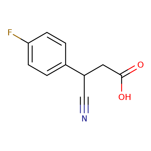 3-Cyano-3-(4-fluoro-phenyl)-propionic acid