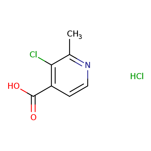 3-chloro-2-methylpyridine-4-carboxylicacidhydrochloride