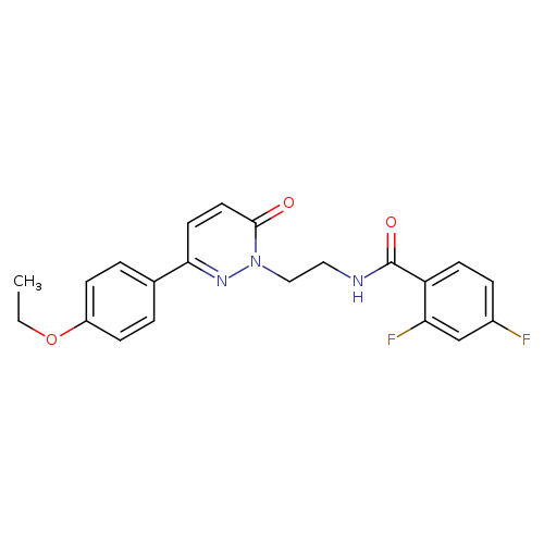 N-{2-[3-(4-ethoxyphenyl)-6-oxo-1,6-dihydropyridazin-1-yl]ethyl}-2,4-difluorobenzamide