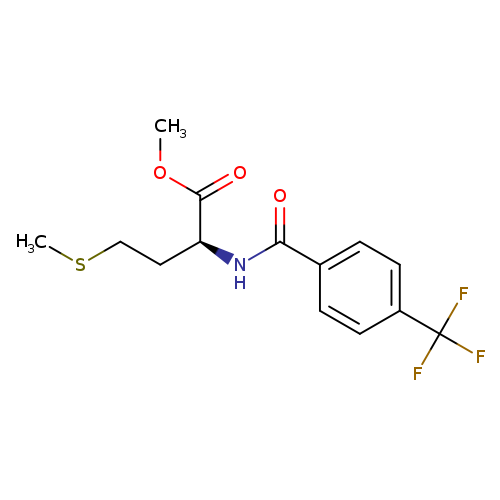 (S)-Methyl 4-(methylthio)-2-(4-(trifluoromethyl)benzamido)butanoate