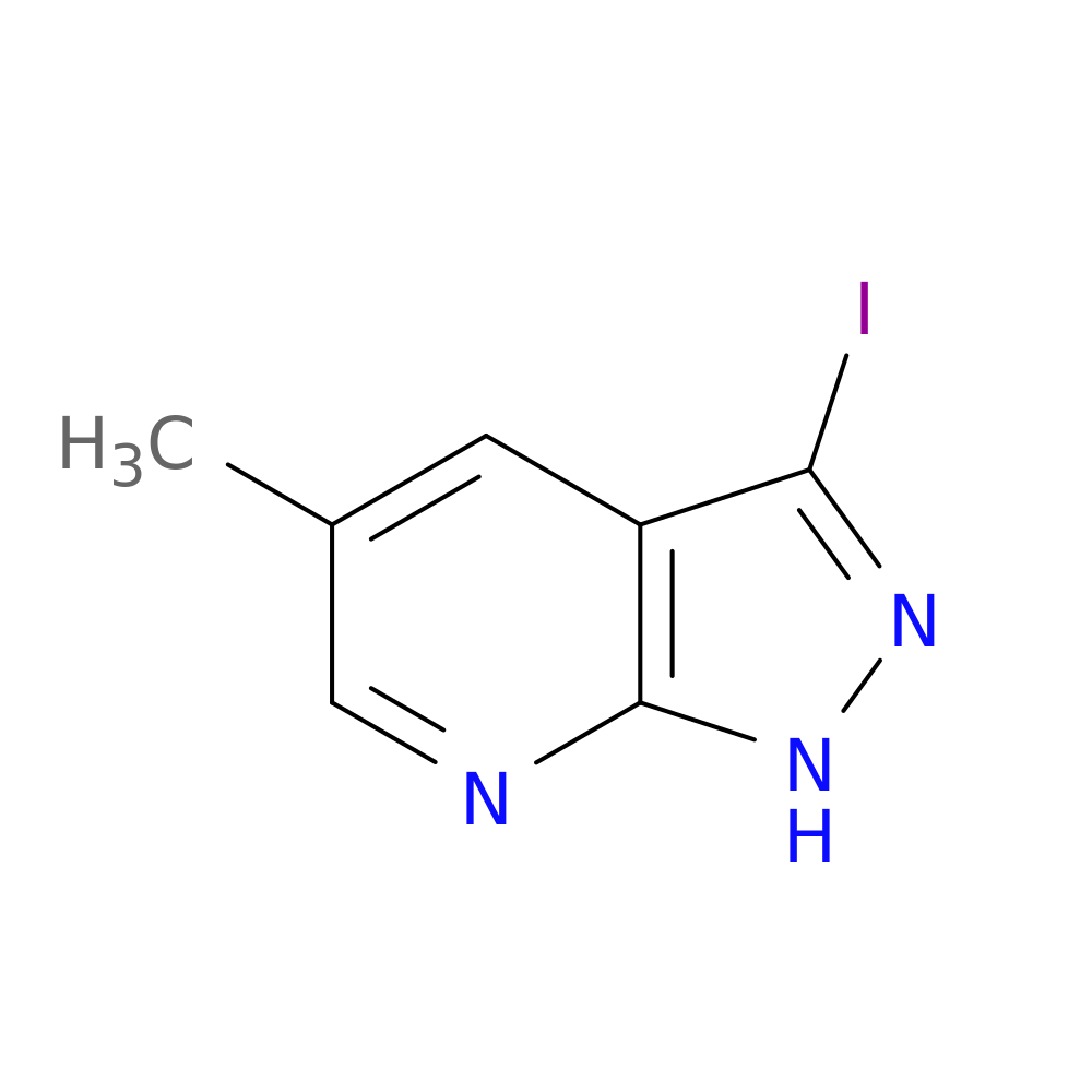 3-iodo-5-methyl-1H-pyrazolo[3,4-b]pyridine