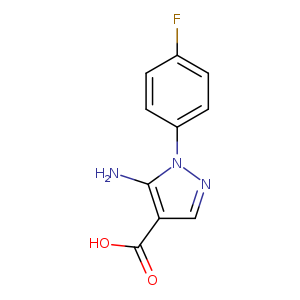 5-Amino-1-(4-fluorophenyl)-1H-pyrazole-4-carboxylic acid