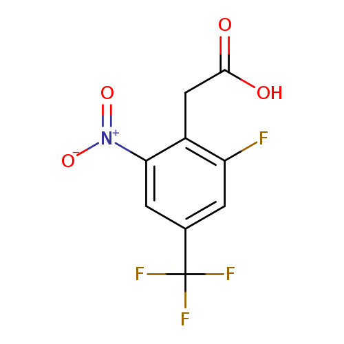 [2-Fluoro-6-nitro-4-(trifluoromethyl)phenyl]acetic acid