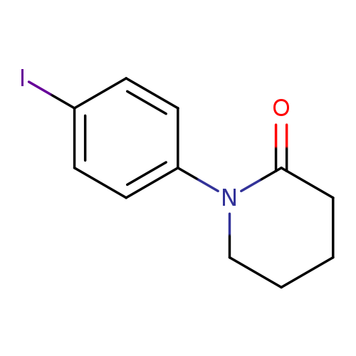 2-Piperidinone, 1-(4-iodophenyl)-
