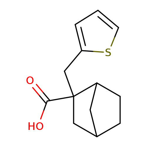 2-(thiophen-2-ylmethyl)bicyclo[2.2.1]heptane-2-carboxylic acid