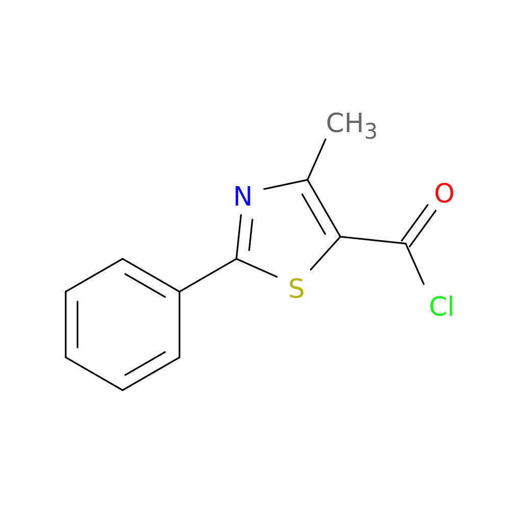 4-Methyl-2-phenylthiazole-5-carbonyl chloride