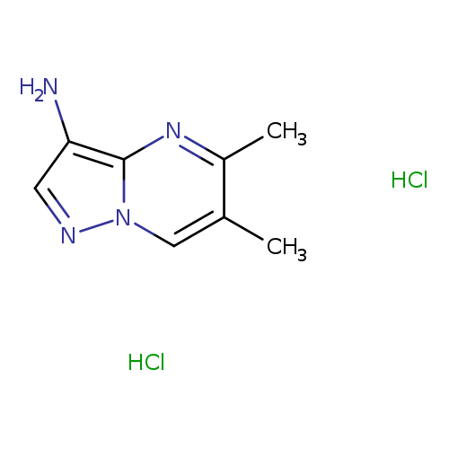 5,6-dimethylpyrazolo[1,5-a]pyrimidin-3-amine dihydrochloride