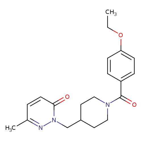 2-{[1-(4-ethoxybenzoyl)piperidin-4-yl]methyl}-6-methyl-2,3-dihydropyridazin-3-one