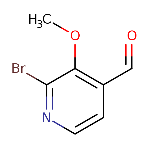 4-Pyridinecarboxaldehyde, 2-bromo-3-methoxy-