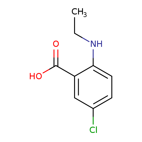 5-chloro-2-(ethylamino)benzoic acid