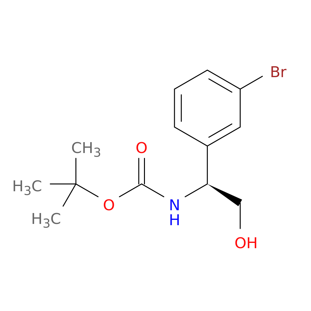 (S)-tert-Butyl (1-(3-bromophenyl)-2-hydroxyethyl)carbamate