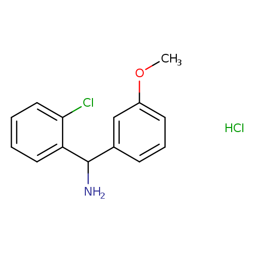 (2-Chlorophenyl)(3-methoxyphenyl)methanamine hydrochloride