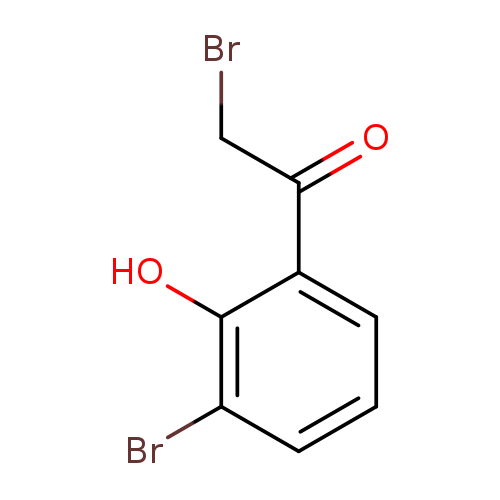 2-BROMO-1-(3-BROMO-2-HYDROXYPHENYL)ETHANONE