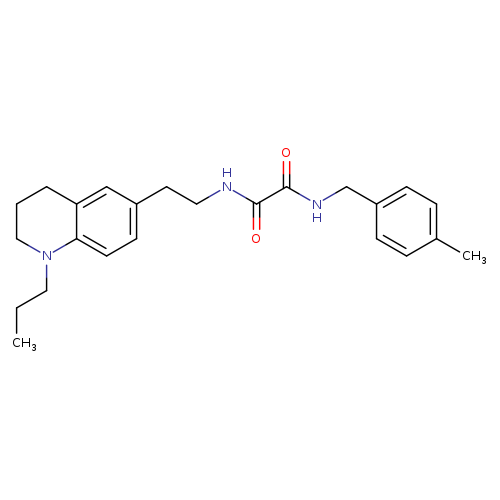 N'-[(4-methylphenyl)methyl]-N-[2-(1-propyl-1,2,3,4-tetrahydroquinolin-6-yl)ethyl]ethanediamide