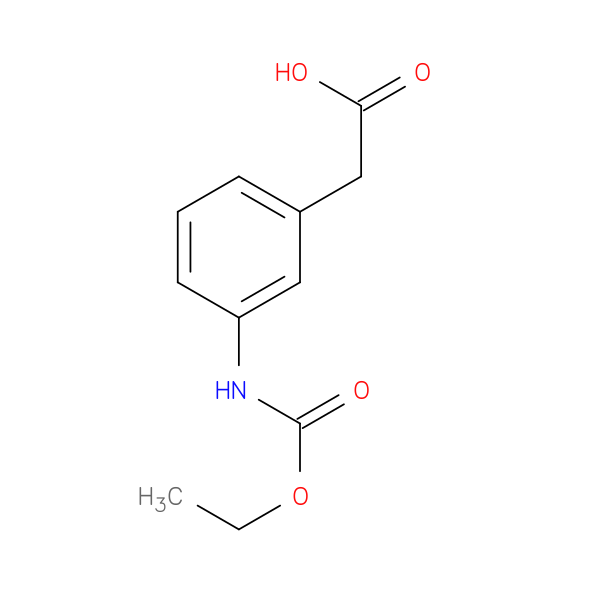 2-(3-((Ethoxycarbonyl)amino)phenyl)acetic acid