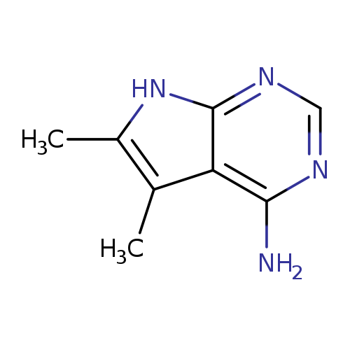 5,6-dimethyl-7H-pyrrolo[2,3-d]pyrimidin-4-amine