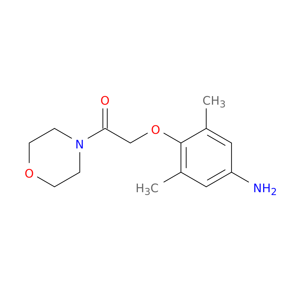[3,5-Dimethyl-4-(2-morpholin-4-yl-2-oxoethoxy)phenyl]amine
