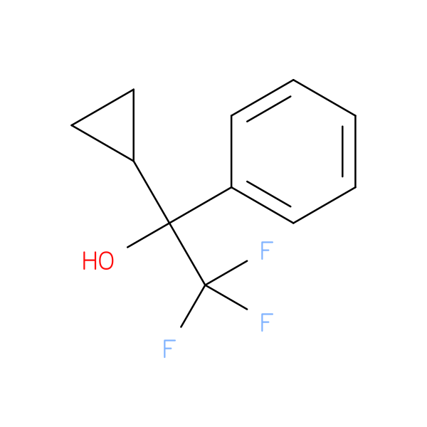 1-cyclopropyl-2,2,2-trifluoro-1-phenylethan-1-ol