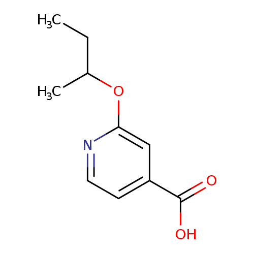 2-(butan-2-yloxy)pyridine-4-carboxylic acid