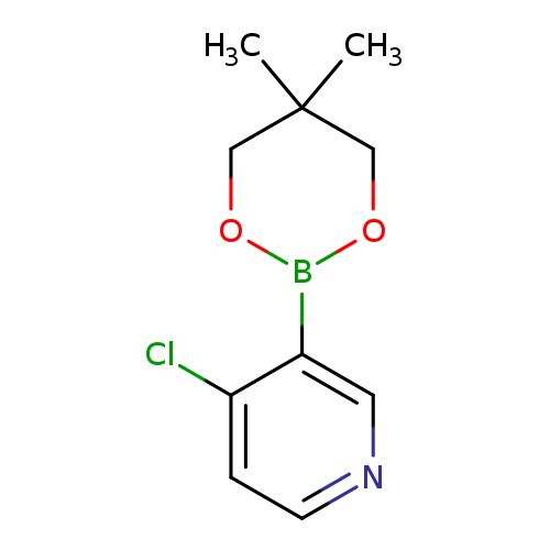 Pyridine, 4-chloro-3-(5,5-dimethyl-1,3,2-dioxaborinan-2-yl)-