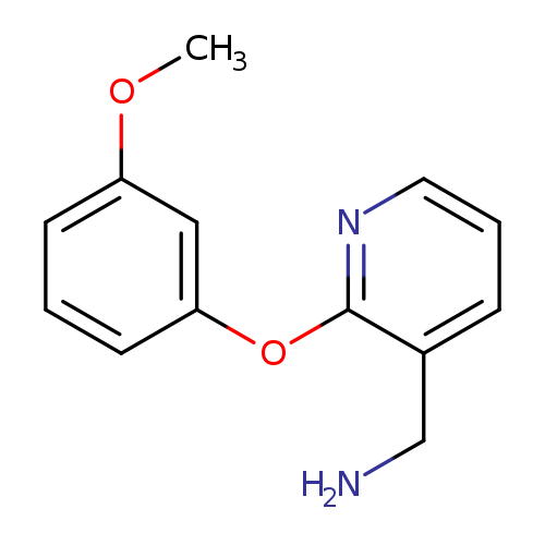 [2-(3-methoxyphenoxy)pyridin-3-yl]methanamine