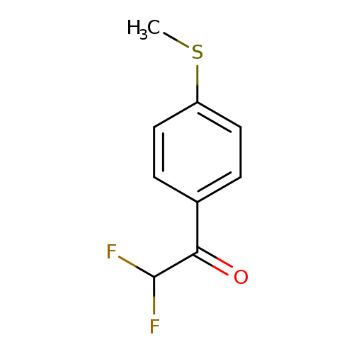 Ethanone, 2,2-difluoro-1-[4-(methylthio)phenyl]- (9CI)
