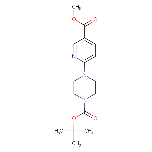 tert-butyl 4-[5-(methoxycarbonyl)pyridin-2-yl]piperazine-1-carboxylate