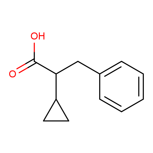 2-cyclopropyl-3-phenylpropanoic acid