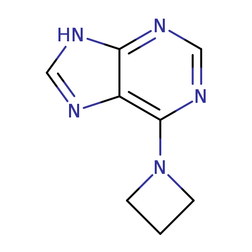 6-(azetidin-1-yl)-9H-purine