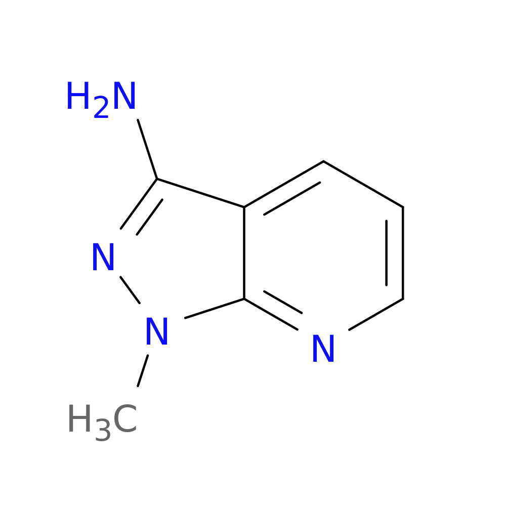 1H-Pyrazolo[3,4-b]pyridin-3-amine, 1-methyl-