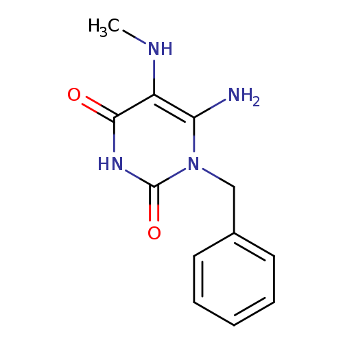 6-Amino-1-benzyl-5-(methylamino)pyrimidine-2,4(1H,3H)-dione