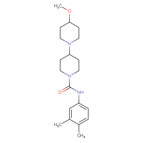 N-(3,4-dimethylphenyl)-4-methoxy-[1,4'-bipiperidine]-1'-carboxamide