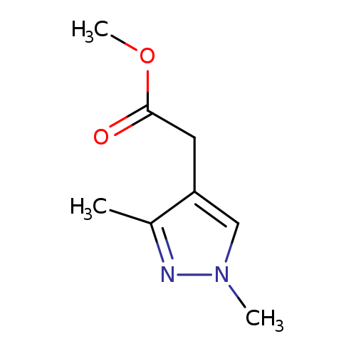 Methyl 2-(1,3-dimethyl-1h-pyrazol-4-yl)acetate