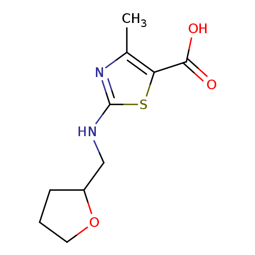 4-Methyl-2-[(oxolan-2-ylmethyl)amino]-1,3-thiazole-5-carboxylic acid
