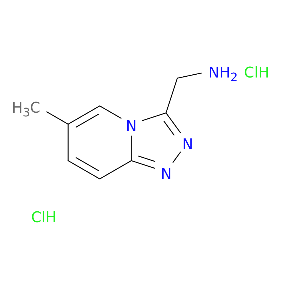(6-METHYL-[1,2,4]TRIAZOLO[4,3-A]PYRIDIN-3-YL)METHANAMINE DIHYDROCHLORIDE