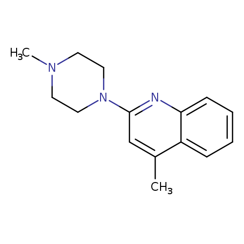 4-methyl-2-(4-methylpiperazin-1-yl)quinoline
