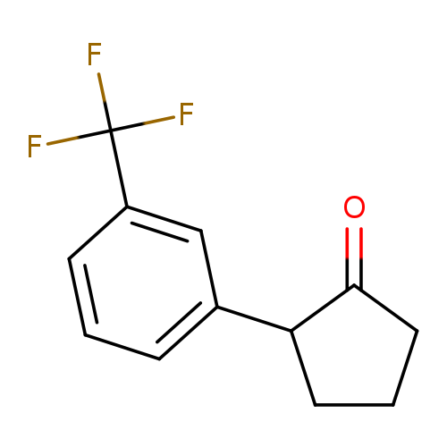 2-[3-(trifluoromethyl)phenyl]cyclopentan-1-one